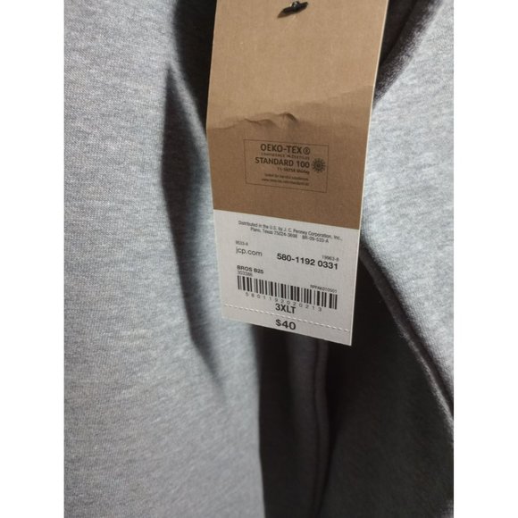 NWT Foundry men's gray sweatshirt size 3XLT - Picture 5 of 7